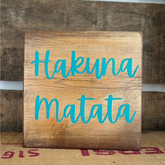 Hakuna Matata Decor - Picture 1 of 1